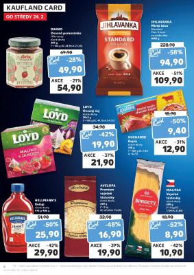 akční leták Kaufland 24.2.2021-2.3.2021