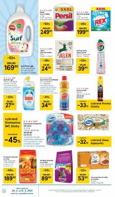 akční leták Tesco 24.2.2021-2.3.2021