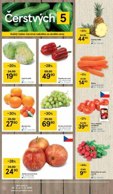 akční leták Tesco 24.2.2021-2.3.2021