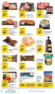 akční leták Tesco 24.2.2021-2.3.2021