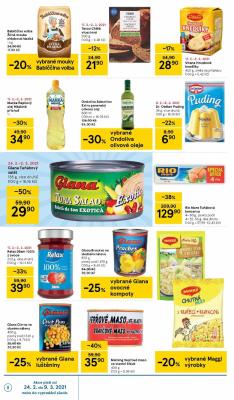 akční leták Tesco 24.2.2021-2.3.2021
