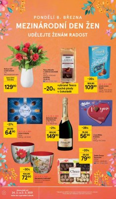 akční leták Tesco 24.2.2021-2.3.2021