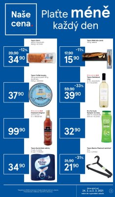 akční leták Tesco 24.2.2021-2.3.2021