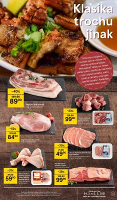 akční leták Tesco 24.2.2021-2.3.2021