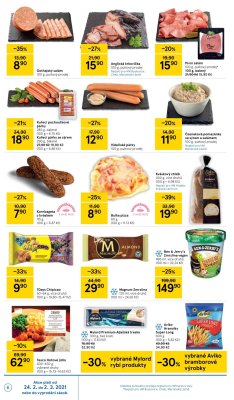 akční leták Tesco 24.2.2021-2.3.2021