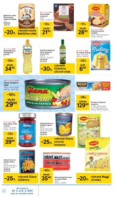akční leták Tesco 24.2.2021-2.3.2021