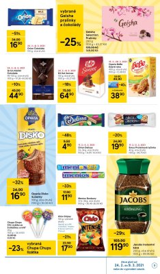 akční leták Tesco 24.2.2021-2.3.2021