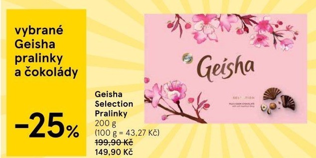 Bonboniéra Geisha Selection