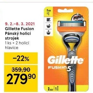 Holicí strojek pánský Gillette Fusion