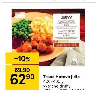 Hotová jídla Tesco