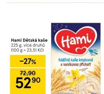Kaše dětská Hami