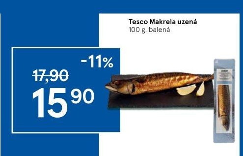 Makrela uzená Tesco