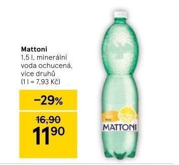 Ochucená voda Mattoni