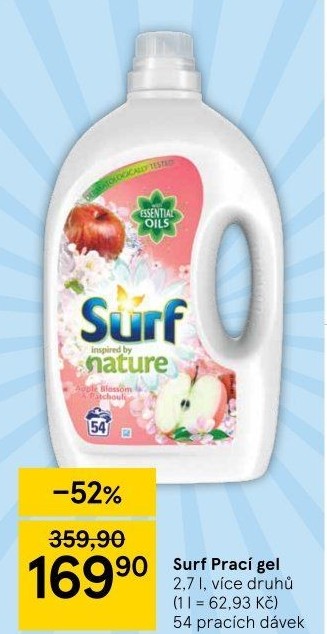 Prací gel Surf