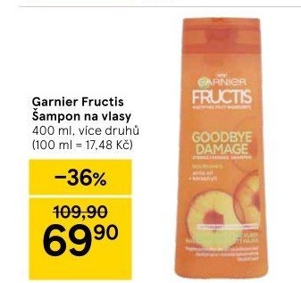 Šampon Fructis Garnier