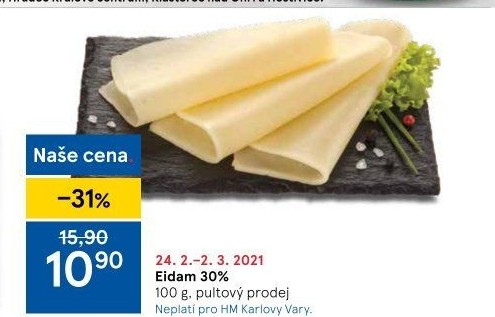 Sýr Eidam 30%