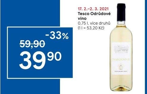 Vína Tesco