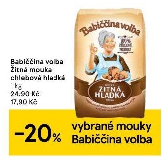 Žitná mouka Babiččina volba