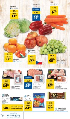 akční leták Tesco 24.2.2021-2.3.2021