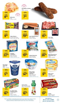 akční leták Tesco 24.2.2021-2.3.2021