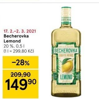 Becherovka Lemond