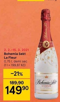 Bohemia Sekt La Fleur