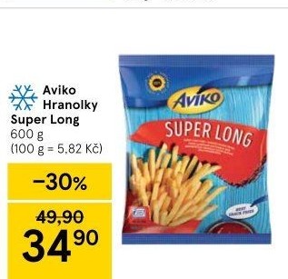 Hranolky mražené Super Long Aviko