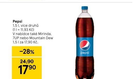 Limonáda Pepsi