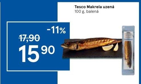Makrela uzená Tesco