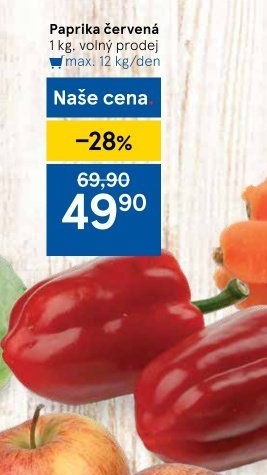 Paprika červená