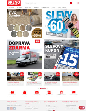 akční leták Breno koberce 24.2.2021-2.3.2021