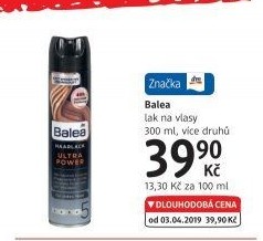 Lak na vlasy Balea