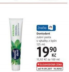 Pasta na zuby Dontodent
