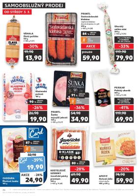 akční leták Kaufland 3.3.2021-9.3.2021