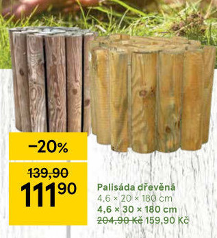Palisáda dřevěná