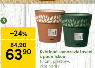 Samozavlažovací květináč