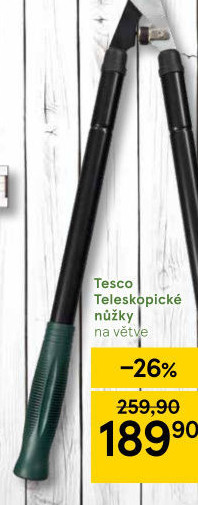 Teleskopické nužky na větve Tesco