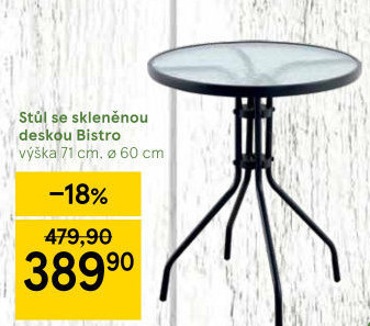 Zahradní stůl