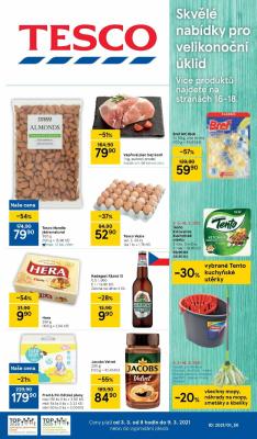 akční leták Tesco 3.3.2021-9.3.2021