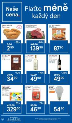 akční leták Tesco 3.3.2021-9.3.2021