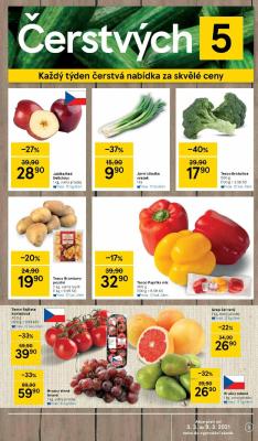 akční leták Tesco 3.3.2021-9.3.2021