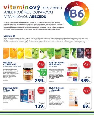 akční leták BENU Lékárna 1.3.2021-31.3.2021