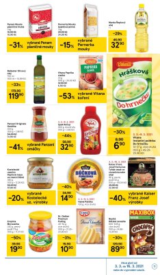 akční leták Tesco 3.3.2021-9.3.2021