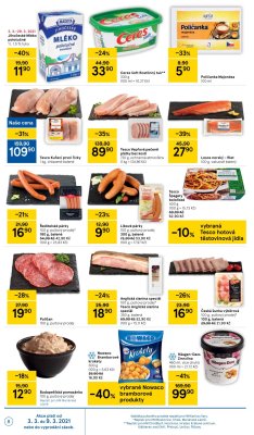 akční leták Tesco 3.3.2021-9.3.2021