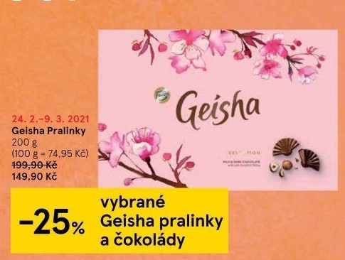 Bonboniera Geisha