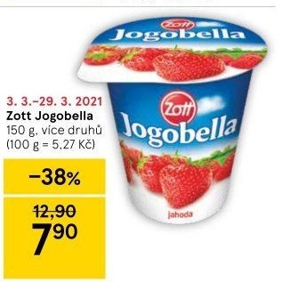 Jogurt Jogobella Zott