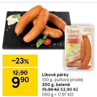 Párky libové