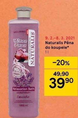 Pěna do koupele Naturalis