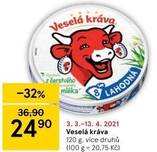 Sýr tavený Veselá kráva
