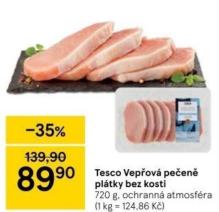 Vepřová pečeně bez kosti Tesco